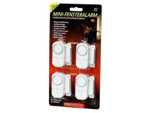 Pentatech Mini-Fensteralarm DG1-4er