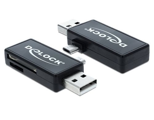 DeLock 91731  Micro USB OTG Card Reader