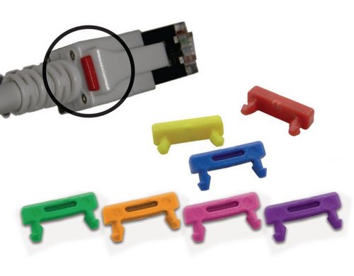 Wirewin LED Patchkabel Farbclip: gelb