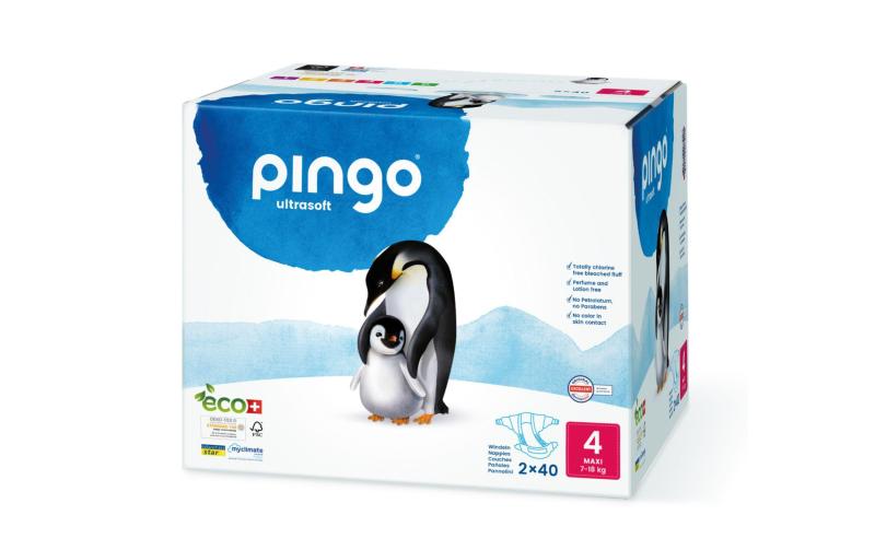 Pingo Windeln Öko, Grösse 4 Multipack