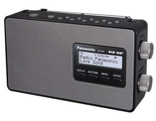 Panasonic RF-D10EG-K, schwarz, DAB+ Radio