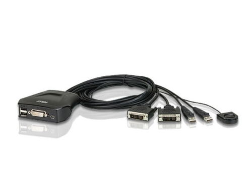 Aten CS22D: USB DVI KVM Switch, 2Port