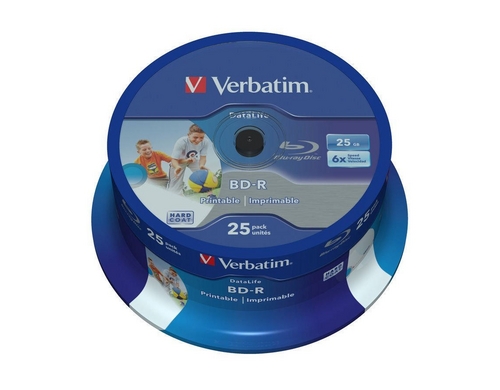 Verbatim BD-R 6x Single Layer 25GB 25-Spind
