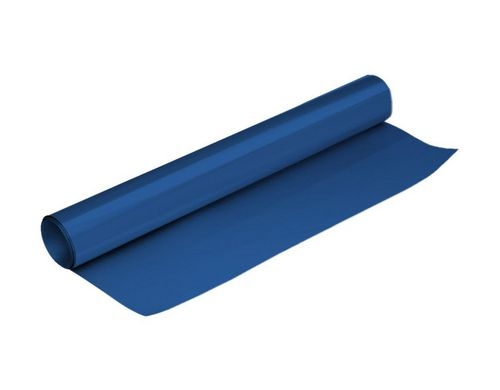 Oracover-Bügelfolie, transparent blau