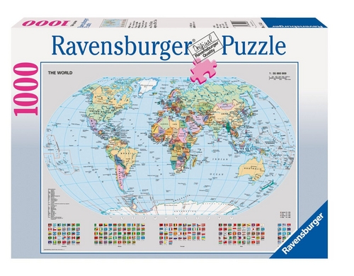 Ravensburger Puzzle, Politische weltkarte