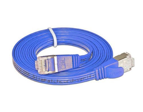Wirewin Slim Patchkabel: STP, 1.5m, blau