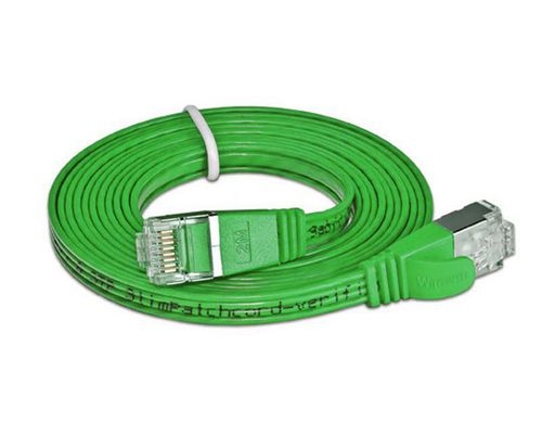 Wirewin Slim Patchkabel: STP, 2m, grün