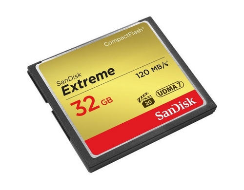 SanDisk CF Card 32GB Extreme 800x