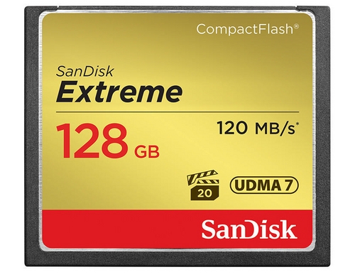 SanDisk CF Card 128GB Extreme 800x