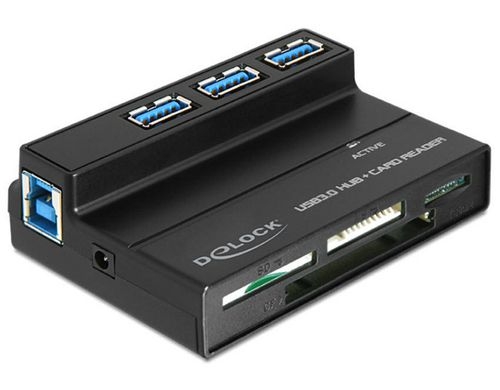DeLock 91721 USB 3.0 CardReader/ USB Port,