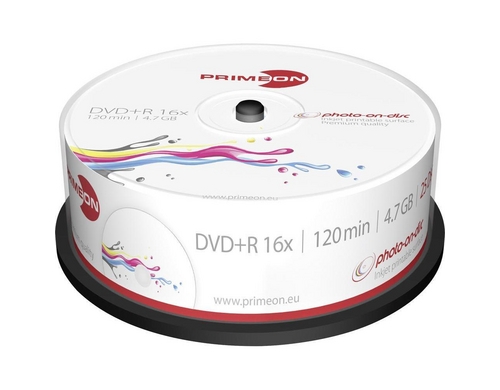 Primeon DVD+R 4.7GB 25er Spindel