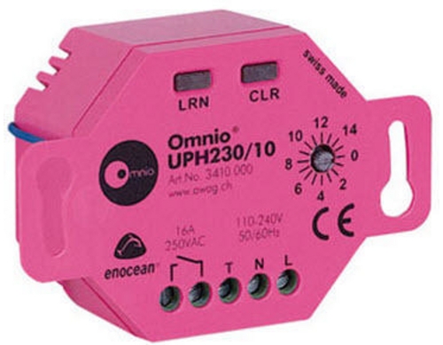 Omnio EnOcean UP-Thermostataktor 2 Kanal