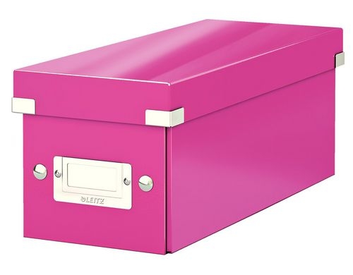 Leitz Aufbewahrungsbox CD pink
