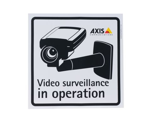 AXIS Aufkleber Überwachung