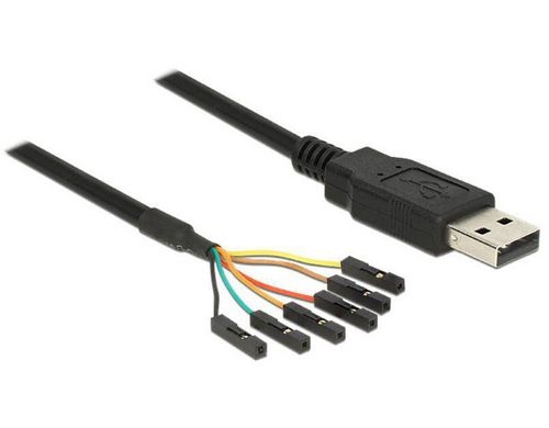 Delock 1.8m USB-Seriel TTL Kabel, 6Pin, 5V