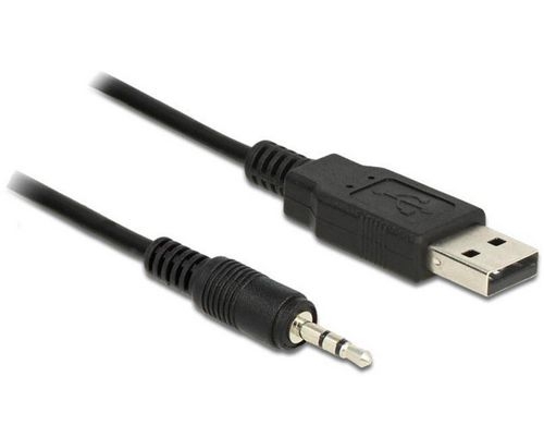 Delock 1.8m USB-Seriel TTL Kabel, Klinke 3P