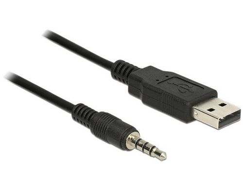 Delock 1.8m USB-Seriel TTL Kabel, Klinke 4P
