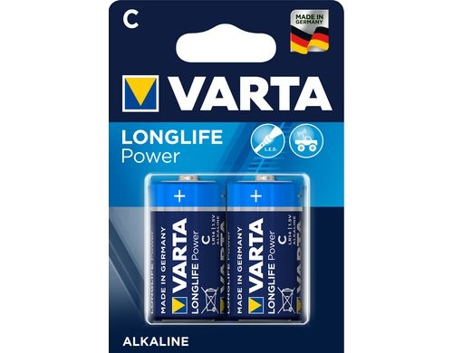 VARTA Longlife Power C, 1.5V, 2Stk