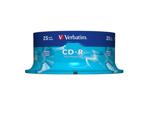 Verbatim CD-R 52x 80Min/700MB 25-Spindel