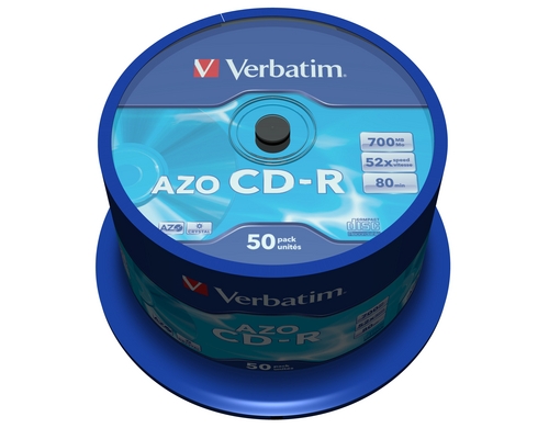 Verbatim CD-R 52x 80Min/700MB 50er Spindel