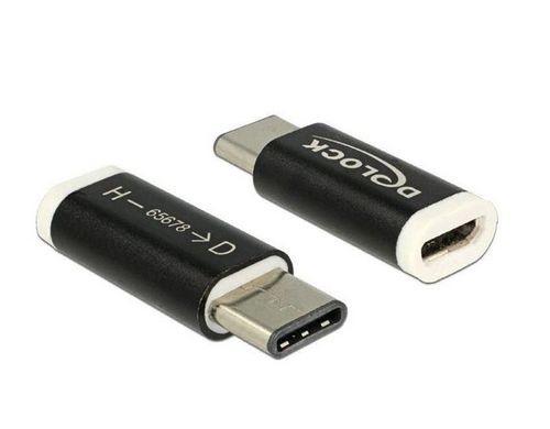 USB2.0 Adapter: Typ-C Stecker zu MicroB/Bu