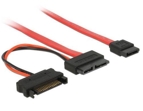 SATA2 Kabel für Slimline Geräte(ODD), 30cm