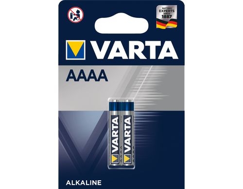 VARTA Elecronics Batterie AAAA, 1.5V, 2Stk