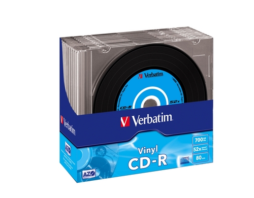 Verbatim CD-R 52x 80Min/700MB 10er Pack