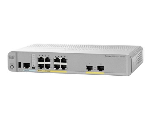 Cisco 3560CX-8PT-S: 8 Port IP Base Switch