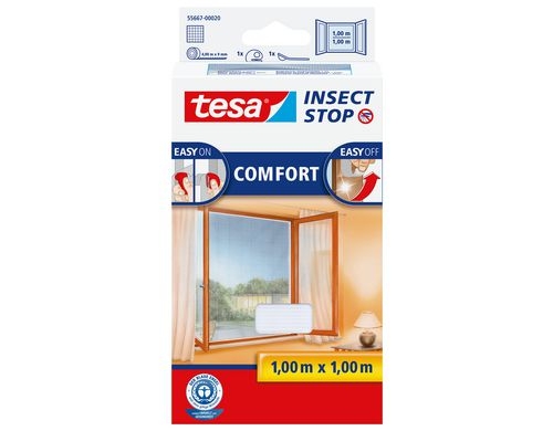 Tesa Insect Stop Comfort Fenster weiss