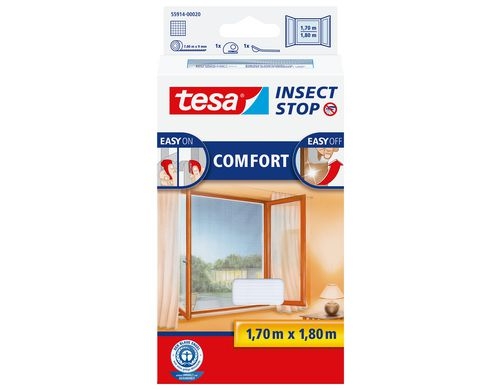 Tesa Insect Stop Comfort Fenster weiss