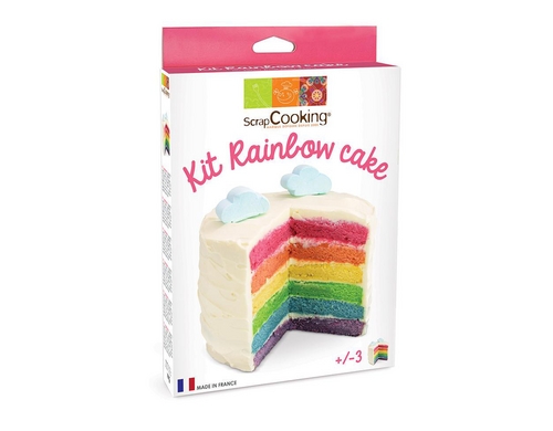 ScrapCooking Set Regenbogen Cake