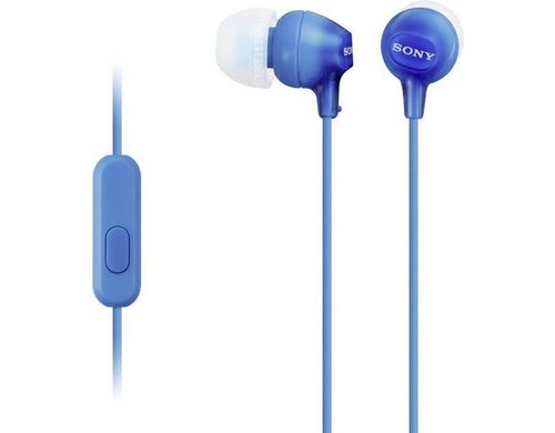 Sony Kopfhörer MDREX15APLI, blau