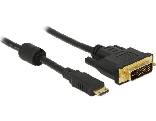 Delock Mini-HDMI zu DVI Kabel 1m