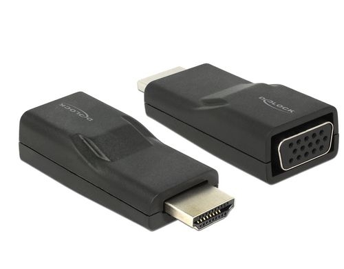 Monitoradapter HDMI-A zu VGA-Bu schwarz