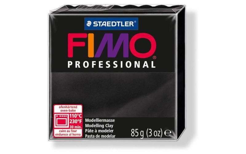 FIMO Professional Modelliermasse schwarz