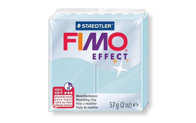 FIMO effect Modelliermasse blue ice quarz