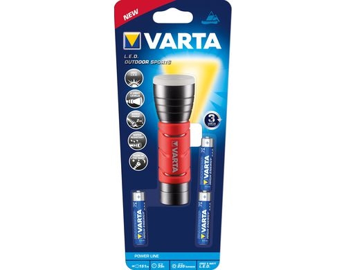 VARTA LED Outdoor Sports Flashlight