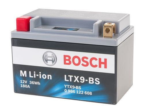 Bosch Automotive Motorradbatterie LTX9-BS