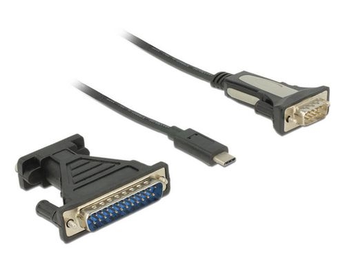 Delock Adapter USB TypeC zu Seriell,