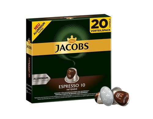 Jacobs Kaffeekapseln Espresso 10 Intenso