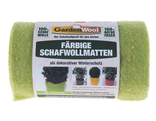 GardenWool Winterschutzmatte farbig grün
