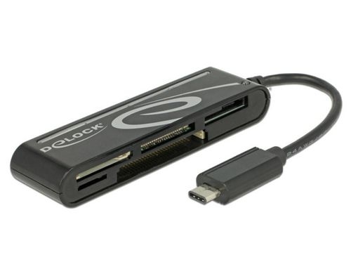 Delock USB 2.0 USB Type-C 5 Slots , schwarz