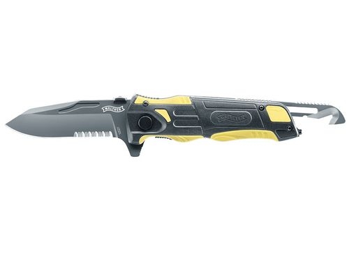 Walther Messer Rescue Knife Yellow