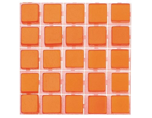 Glorex Mosaiksteine selbstklebend orange