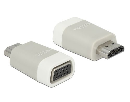 Monitoradapter HDMI zu VGA, Weiss