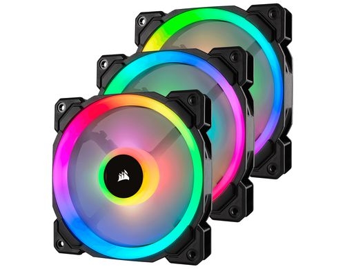 Gehäuselüfter Corsair LL120 RGB LED 3Pa
