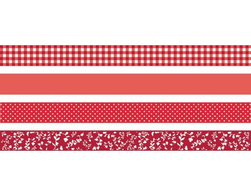 Heyda Washi Tape Colour Code red