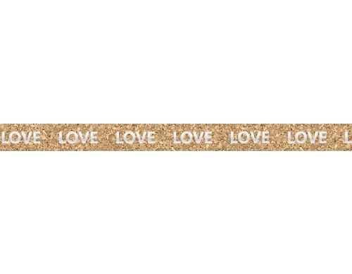 URSUS Cork Tape For Love silber