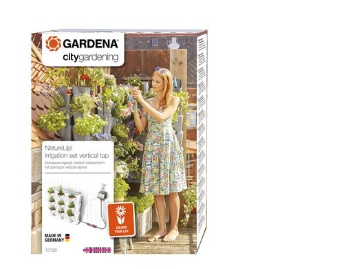Gardena Set Vertikal mit Bewässerung